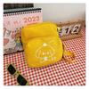 Bolso de mujer 2023 nuevo estilo japonés Harajuku, bolso cruzado para chica, bolso de hombro de lona con dibujos animados que combina con todo, bolso de moda
