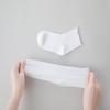 Calcetines para niños Calcetines blancos de algodón puro Calcetines para niños Encaje Calcetines blancos acanalados de burbujas para estudiantes