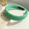 Faixa de Cabeça com Coroa Alta para Mulheres, Novo Estilo com Toque de Luxo, Faixa de Cabelo Larga Versátil para Sair, Acessório de Cabelo para Lavar o Rosto
