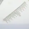 Cadena de Diamante de 180 mm, Diadema para Vestido de Novia, Accesorios para el Cabello, Accesorios de Ropa, Cadena Cosida a Mano, Cadena para Traje de Baño, Materiales de Borla de Venta Caliente Transfronteriza