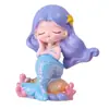 Caja sorpresa de resina con forma de corazón de sirena y océano, muñeca de moda hecha a mano, decoraciones para mueble de vino, regalo para amigas, venta al por mayor