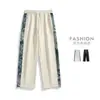 Pantalones Rectos Nuevos para Hombre 2025, Pantalones Casuales Versátiles de Pierna Ancha, Sueltos y Pesados para Primavera y Otoño, Pantalones Deportivos de Moda de Marca
