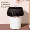 Bolsas de basura con cordón para uso doméstico, portátiles, engrosadas, para uso en cocina y dormitorio, bolsas de limpieza de plástico desechables