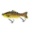 Atacado de fábrica Luya isca dura multi-seção simulação de peixe 10cm/15g plástico sete-seção isca multicolor
