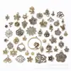 Accesorios para joyería DIY colgante de flor mixta de aleación de zinc retro bolsa de materiales AliExpress ebay caliente 8289