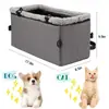 Bolsa para asiento de coche de mascotas directa de fábrica para perros pequeños, bolsa de viaje con almacenamiento, cama para perro de coche, bolsa para mascotas en la consola central