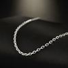 Collar de Cobre Blanco, Moderno y Versátil, con Caja en Forma de Semilla, Colgante de Cadena Cruzada y Cadena Fina con Colgante