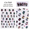 Adesivos de Unha de Gato Fofo e Doce Estilosos 5D Em relevo Estéreo Gatinho Fofo Adesivos de Nail Art DIY Acessórios Estilo Ca