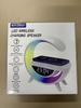 Explosiones transfronterizas gran G audio Bluetooth 3401 luces de colores con despertador de escritorio altavoz USB inalámbrico multifuncional