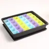 Caja de Plántulas Engrosada Maceta Rectangular para Suculentas Bandeja para Esquejes de Hojas Maceta para Plantar Verduras Bandeja para Plántulas de Transporte y Almacenamiento Tipo Universal Cesta