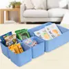 Nueva caja de almacenamiento de fieltro de Amazon caja de almacenamiento integrada cajón almacenamiento caja de almacenamiento para el hogar traje de almacenamiento