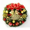 Decoraciones Navideñas, Coronas, Guirnaldas Navideñas, Decoraciones para Hoteles y Centros Comerciales, Colgantes para Puertas, Adornos de Aguja de Pino de Alta Gama