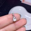El soporte vacío para colgante de plata 925 de Caibao Jewelry se puede incrustar con todo tipo de piedras desnudas. Las ventas directas de fábrica pueden ser dingzhi.