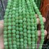 Contas Redondas de Jade Malaio Otimizadas Contas Soltas na Cor Lítio Púrpura Acessórios para Joias DIY Pulseira Produtos Semi-Acabados Fonte de Fábrica Atacadista