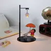 Luz noturna de Halloween, luz noturna com sensor de movimento, luz noturna criativa, luz de atmosfera festiva, ornamento 3D de Halloween em acrílico