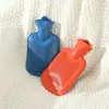 Bolsa de Agua Caliente de Goma para Llenar Agua Compresa Caliente a la Antigua para Calentar el Vientre Bolsa de Agua Caliente Caliente Gruesa a Prueba de Explosiones Antiescaldaduras de Felpa