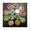 Color Mágico Hexágono de 2 mm Lentejuelas Escama de Pez Brillantes Polvo de Brillo PET Efecto 3D Decoración de Regalo de Navidad para Uñas