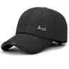 Gorra de Pato de Terciopelo Cálido de Invierno para Hombres, Tallas Grandes, para Personas de Mediana Edad y Mayores, Protección para los Oídos, Protección contra el Frío, Gorra de Béisbol para Hombres Mayores