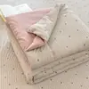 Colcha de Verão em Fio Duplo Classe A Antibacteriana Lavável à Máquina Cobertura de Cama para Crianças Núcleo de Colcha para Ar Condicionado Conjunto Fino de Quatro Peças para Verão
