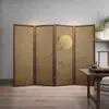 Pantalla plegable partición móvil sala de estar simple moderna china hotel partición hogar dormitorio sala de té pantalla plegable de madera maciza