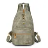 Bolso de Pecho de Moda para Mujer Bolso Cruzado Bolso de Pecho Deportivo de Alta Gama Retro para Mujer Mochila Táctica Casual Dropshipping