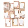 Poesía de Azúcar Papel Kraft Blanco Cuaderno Serie Carta Tiempo y Espacio Material de Decoración para Diario Collage Vintage 60 Hojas Incluidas
