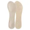 Palmilha de gel em favo de mel cortada para mulheres sapatos de salto alto palmilha absorvente de choque antiderrapante anti-desgaste flanela