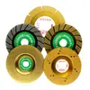 Disco de Diamante para Cortar y Pulir Vidrio, Mármol, Cerámica, Soldadura de Costuras, Segmento Corrugado 4 pulgadas Mayoreo