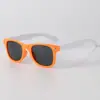 Gafas de sol personalizables para niños con combinación de colores de uñas de arroz, personalizadas, a la moda, geniales, a prueba de radiación, a prueba de viento, a prueba de arena y a prueba de rayos UV
