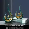 Adornos modernos de cerámica de lujo ligero para sala de estar, recibidor, mueble de TV, escritorio de oficina creativo, mueble de vino, decoraciones para inauguración de casa