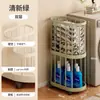 Cesta de Armazenamento Móvel Personalizável para Porta de Entrada de Casa Porta-guarda-chuvas Multiuso Transfronteiriço para Banheiro com Rodas Cesta de Roupa Suja