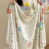 Lençol de Leite Fleece Espesso de Inverno Peça Única Dormitório Pessoa Solteira Lençol de Pelúcia Inverno Adicionado Fleece Fleece de Coral Cobertor Infantil