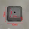 Prateleira de Estampagem de Metal Tampões de Extremidade de Tubo Quadrado Tigelas de Pé Empilháveis com Bordas Copos de Pé Empilháveis Base de Rack de Empilhamento de Paletes Tigelas de Pé Qiaogu
