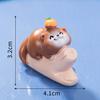 Micro paisaje creativo lindo pequeño nutria animal muñeco DIY decoraciones accesorios escritorio coche resina pequeños adornos