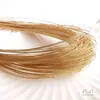 Alambre Duro Trenzado de Color Conservante Relleno de Oro de 14K Alambre Trenzado Alambre de Cobre para Modelar Materiales para Pulsera de Alambre Trenzado Pendiente DIY