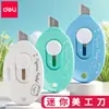 Cuchillo Utilitario Mini para Estudiantes Marca 2087 en Colores Macarrón, Cuchillo Portátil de Alta Estética para Abrir Paquetes y Cortar Papel