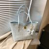 Bolsa Casual para Trabalho e Deslocamento para Mulheres, Grande Capacidade, Nova Bolsa de Ombro Versátil 2026, Bolsa Tote Elegante