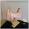 Transfronterizo 2025 Nueva Tendencia Bolso de Hombro para Niña Nuevo Versátil Bolso de Axila Gama Alta Moda Bolso de Media Luna para Viajeros de Multitud Pequeña