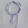 Popular Sala de Transmissão Ao Vivo Xiaohongshu Novo Estilo Étnico Pulseira de Pérola Trançada Feminina Personalizada Literária Retrô Acessórios Atacado