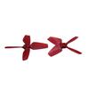 734Y2AZF rojo 73 cruce de cuatro hojas aspa de ventilador aspa de ventilador de dron piezas pequeñas de fabricación