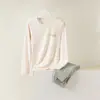 Conjunto de ropa interior térmica de cuello alto para niñas adolescentes estudiantes algodón puro ropa de otoño pantalones de otoño ropa térmica de algodón para niñas pijamas infantiles