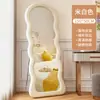 Espejo de Vestir de Moda para Dormitorio del Hogar, Espejo de Pie de Lujo para Niñas, Espejo Irregular de Cuerpo Entero Estilo Ins Ondulado