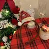 Diadema roja con gorro navideño bonito, horquilla de felpa para mujer, diadema para lavarse la cara en otoño e invierno, accesorios para el cabello, accesorios para la cabeza