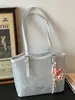 Bolso Tote de Gama Alta de Nicho, Bolso de Hombro Versátil y de Moda, Bolso de Hombro o Axila de Gran Capacidad Estilo Coreano