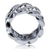 Anillos de Hip-Hop Europeos y Americanos, Anillos Clásicos para Hombre con Circonita Micro-Pavimentada, Anillos Cubanos, Anillos de Pareja para Hombre y Mujer al por Mayor