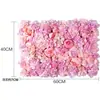 Arreglos de Flores Artificiales Estilo Coreano Más Vendidos Transfronterizos para Decoraciones de Pasillo de Boda, Escaparates de Centros Comerciales y Tiras Largas de Flores Falsas para Decoración Suave