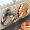 Estante para Tapa de Olla con Ventosa Colgante de Pared Sin Taladro Hogareño Multifuncional Estante de Almacenamiento de Cocina Almacenamiento Tabla de Cortar Tabla de Cortar Estante Colgante de Pared