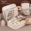 Free Split Advanced Sense Grande Capacidade Partição Armazenamento Bolsa Cosmética Viagem Portátil Bolsa de Lavagem Bolsa de Armazenamento de Cosméticos