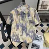 Camisas Florais Casuais Havaianas Estilo Tailandês para Homens e Mulheres, Sensação Relaxada de Verão, Camisas Florais de Casal para o Festival Songkran na Praia, Tendência