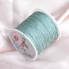Cordón para Joyería DIY Encriptado, Cordón Trenzado Hecho a Mano, Hilo de Taiwán 45m, Metabo Resistente al Desgaste